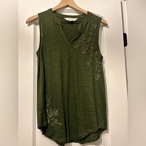 Green Tank Top